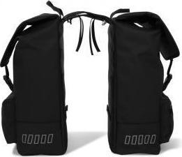 Produktbild Urban Proof Gerecyclede dubbele fietstas Cargo 38L 30 x 15 x 42 cm - Zwart (38 l, Gepäckträgertasche)