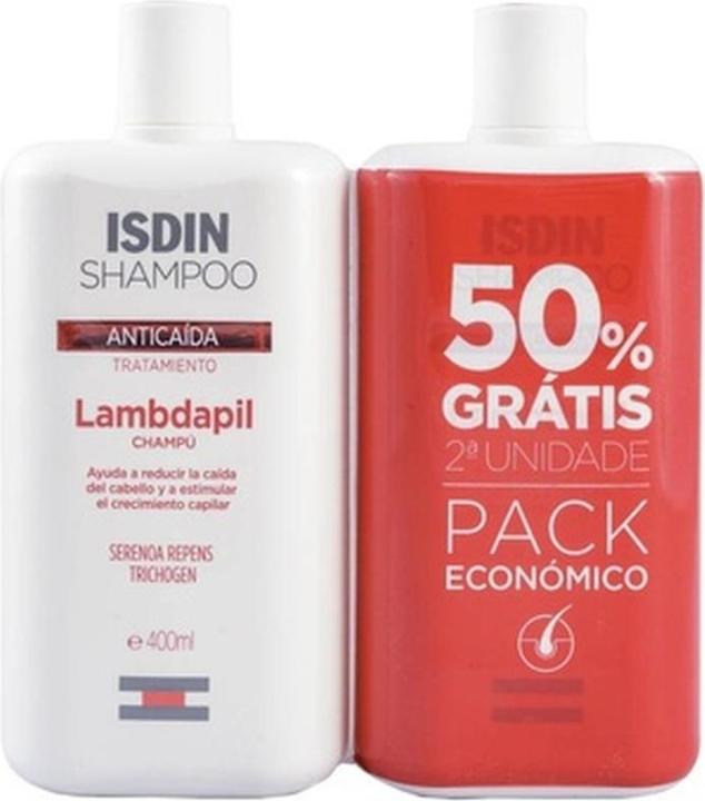 Isdin Lambdapil Anti-Hair Loss Shampoo 2x400ml Special Price (800 ml)