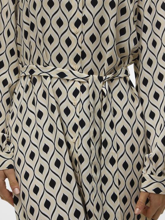 Produktbild Vero Moda VMVARIA Langes Kleid Hemdblusenkleid (L)