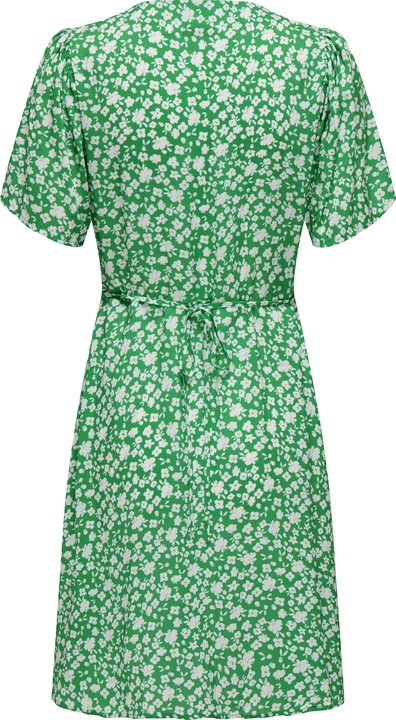 Only Normal geschnitten V-Ausschnitt Kurzes Kleid Kleid