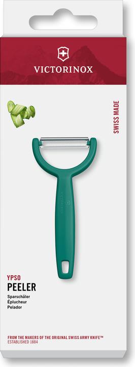 Image du produit Victorinox Éplucheur Ypso, dentelé, double tranchant, vert