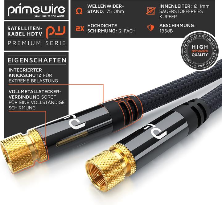 Produktbild Primewire HDTV Satellitenkabel (135 dB, Antennenkabel)