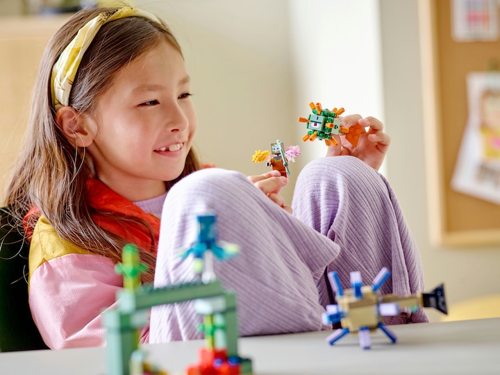 Produktbild LEGO Das Wächterduell (21180, LEGO Minecraft)