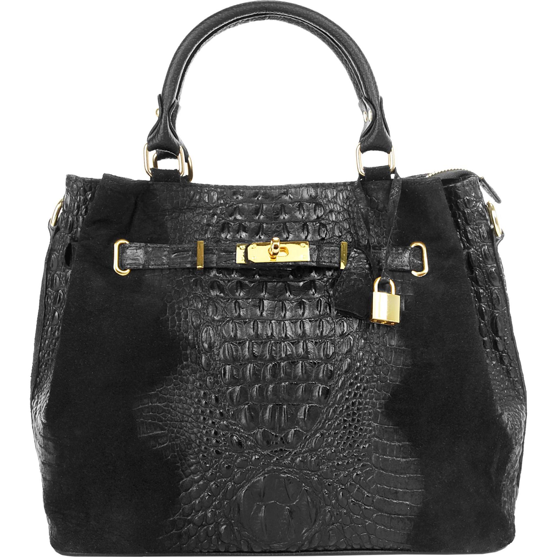 Cluty, Handtasche, Handtasche, Schwarz