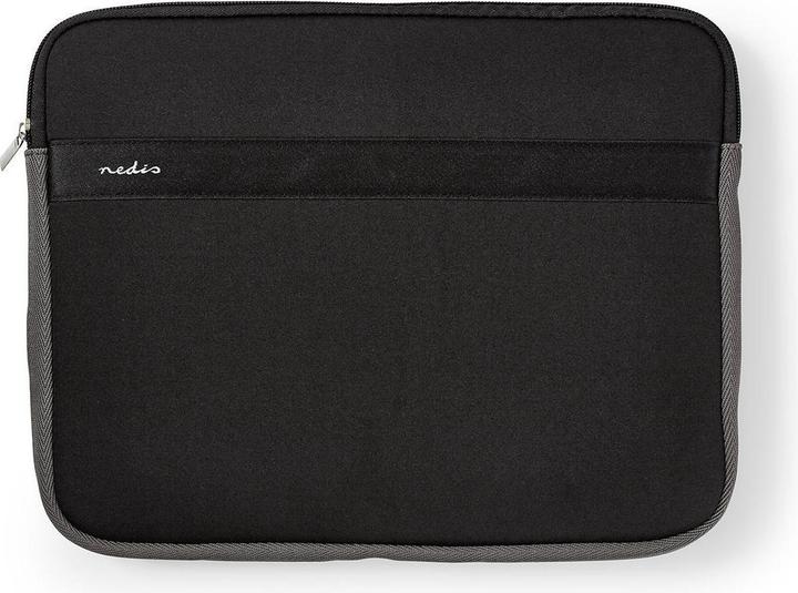 Actual product image Nedis Notebook bag 13-14 inch neoprene, black/anthracite (14")