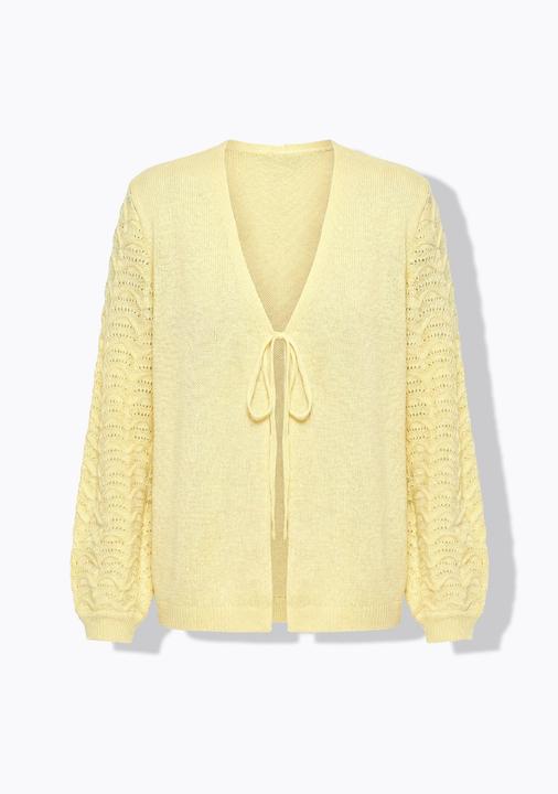 Produktbild Miamoda Strickjacke, Komfort Fit, Glitzerstrick, Ballon-Langarm (46, 48)