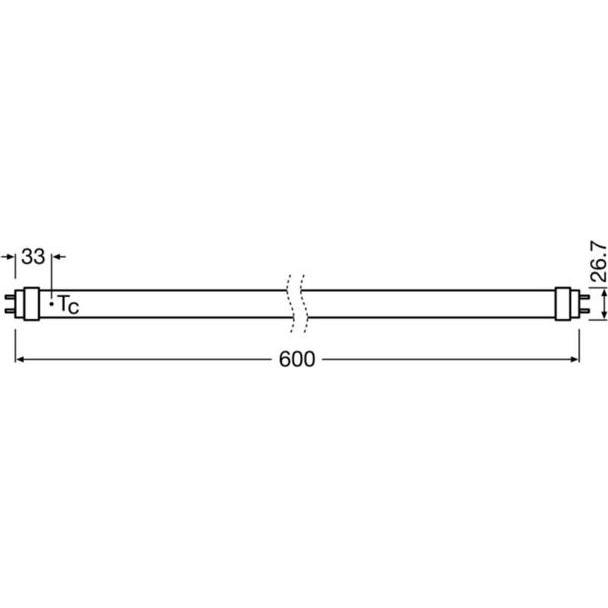 Thumbnail - Ledvance, Leuchtmittel, Röhre (G13, 9 W, 1100 lm, 1 x, E)