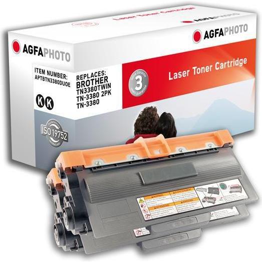 AGFAPHOTO, Toner, Toner Black x2 Pages 8.000 x2 (B)