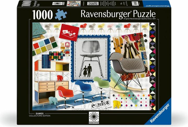 Produktbild Ravensburger Puzzle 12000400 - Eames Design Spektrum - 1000 Teile Eames Puzzle für Erwachsene und (1000 Teile)