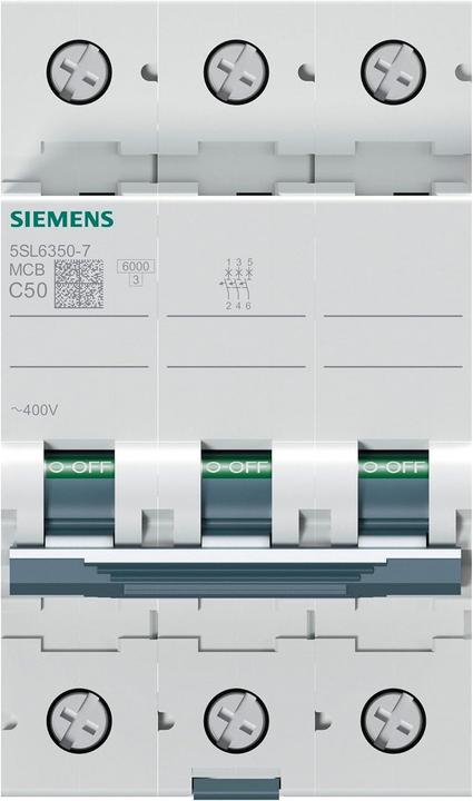 Immagine prodotto Siemens Interruttore LSS 400V 6kA C 50A