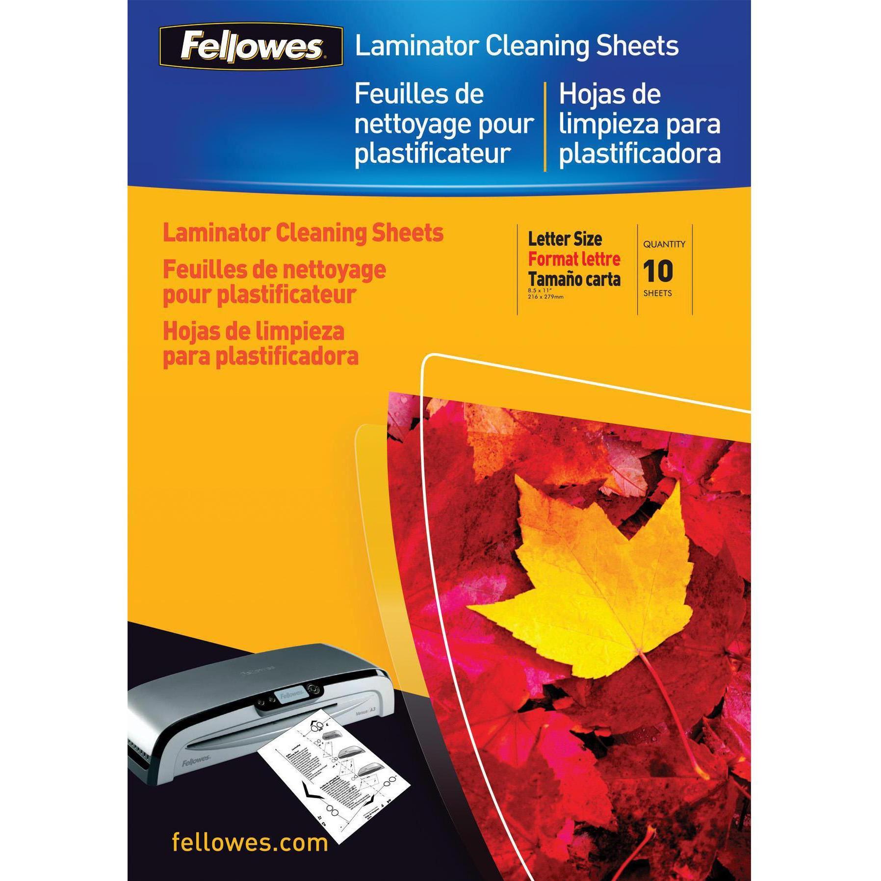Fellowes, Laminierfolie, Reinigungs- und Schutzkarton, 10er Pack (A4, 10 Stück, 125 µm)