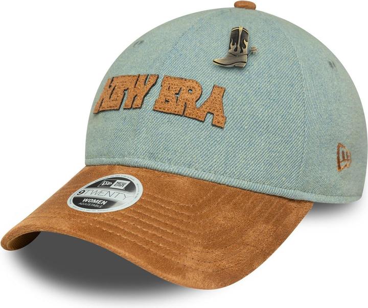 Actual product image New Era 9Twenty Damen Cap - Western Pin Denim (54, 55, 56, 57, 58, 59, 60)