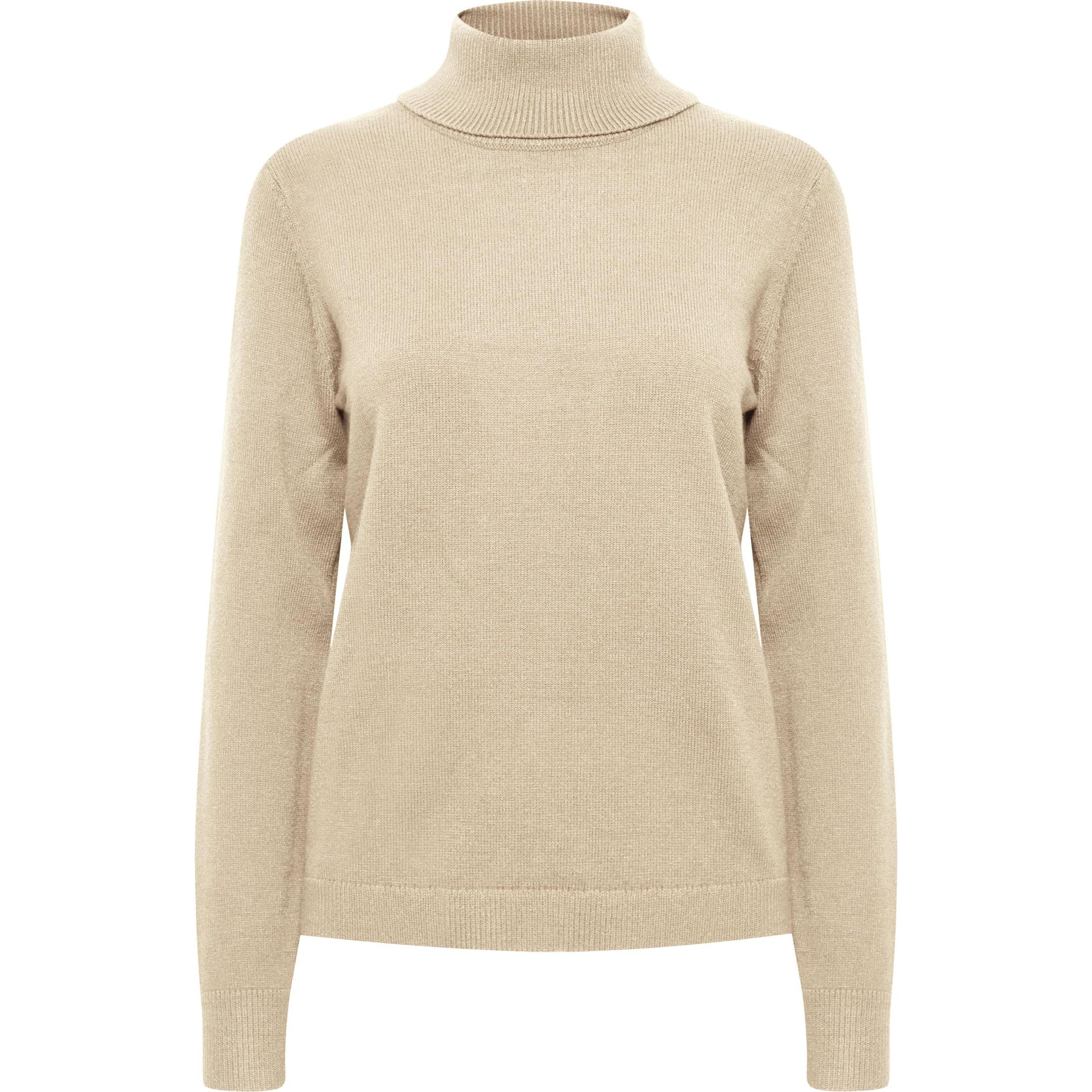 B.young, Damen, Pullover, kleid mit rundhalsausschnitt manina, Grau, (XS)