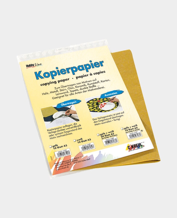 Produktbild Kreul Kohlepapier (190 g/m², 10 x, A3)