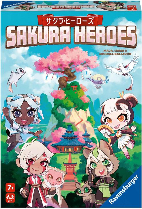 Produktbild Ravensburger Sakura Heroes (Deutsch, Spanisch, Französisch, Niederländisch, Italienisch, Portugiesisch, Englisch)