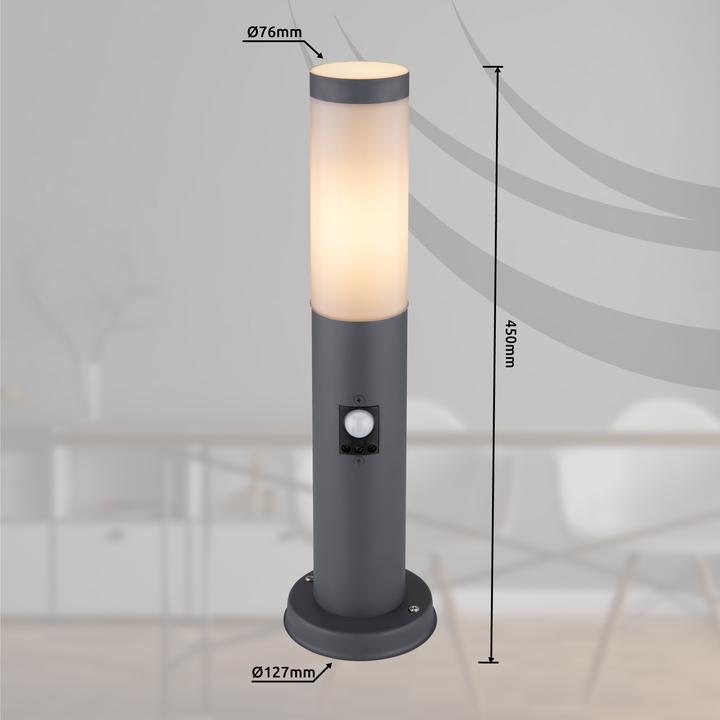 Produktbild Globo Aussenleuchte Boston anthrazit 1xE27 (E27, IP44)