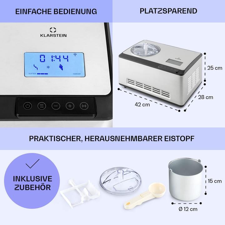 Produktbild Klarstein Softeismaschine