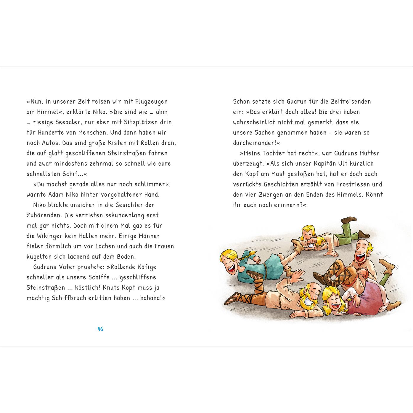 Thumbnail - Die ZeitBande. Band 3. Der magische Sonnenstein, Kinderbücher von Benjamin Schreuder, Dominik Rupp