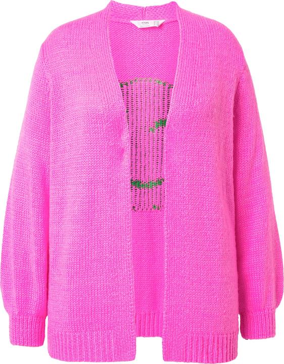 Produktbild Angel of Style Strickjacke, Straight Fit, Neon-Smiley auf dem Rücken (46, 48)
