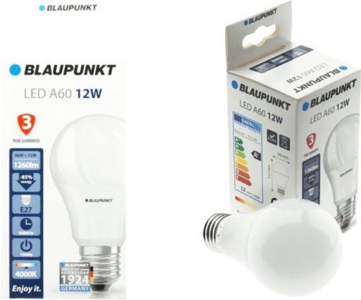 Produktbild Blaupunkt LED E27 Glühbirne - 12W - Neutralweiss 4000K - Led Lampen - Einzeln (E27, 1x)