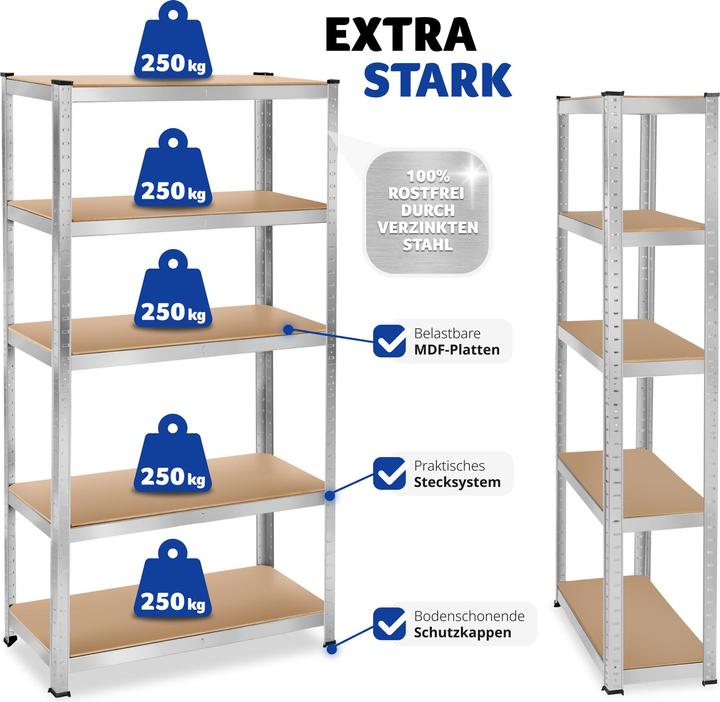 Produktbild tectake Werkstattregal Richard