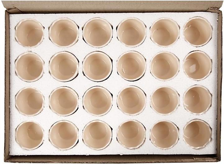 Productafbeelding Creativ Company Eierschaal 24 stuks, Wit