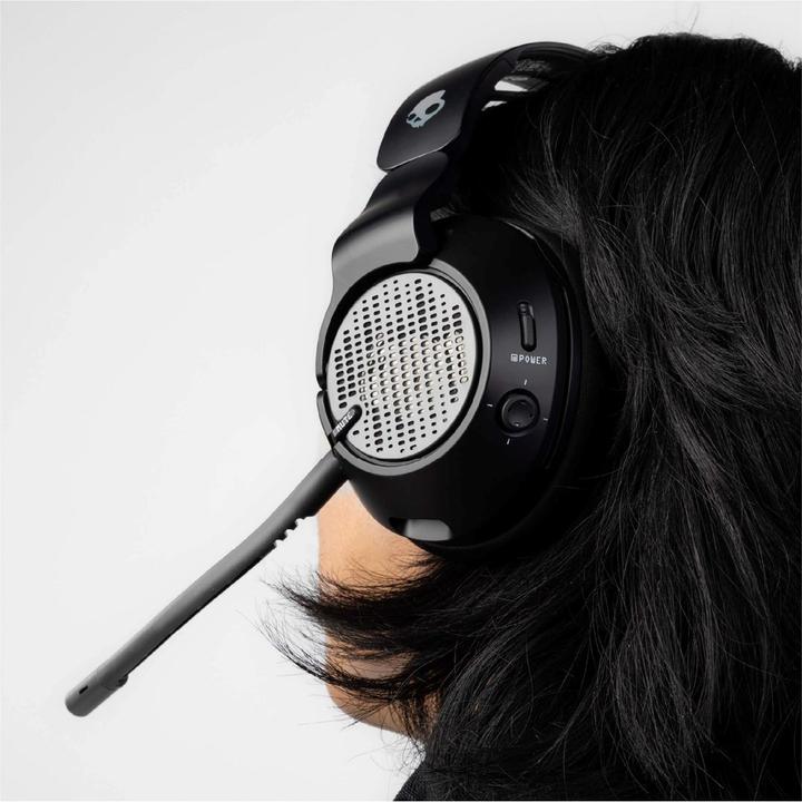 Actual product image Skullcandy Crusher Plyr 720 Wireless Gaming Headphones, black (Cable, Wireless)