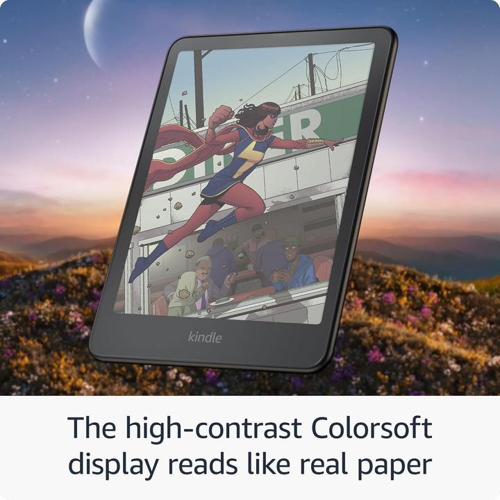 Actual product image Amazon Kindle Colorsoft Signature Edition 2024 (7", 32 GB, Metallic black)