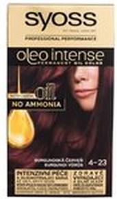 Actual product image Syoss Oleo Intense Permanent Oil Colour - Barva na vlasy 50 ml 3-22 Midnight Bordeaux - (3-22 Midnight Bordeaux)