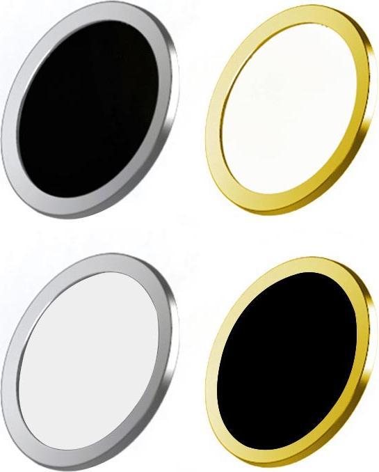 Image du produit Hermex Apple iPad Mini 4 Bouton de protection Home Bouton Touch ID argenté noir (1 pcs)