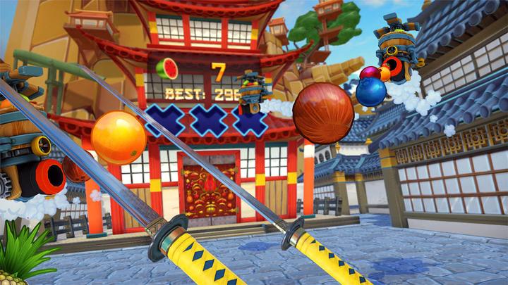 Actual product image Perp Fruit Ninja VR, PS4 Standard English PlayStation 4 (PS4, EN)