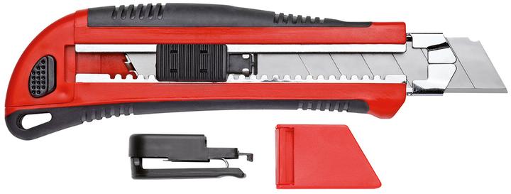 Actual product image Gedore Red red R93200025 Cutter knife 5 blade width 25 mm with clip (Cutters)