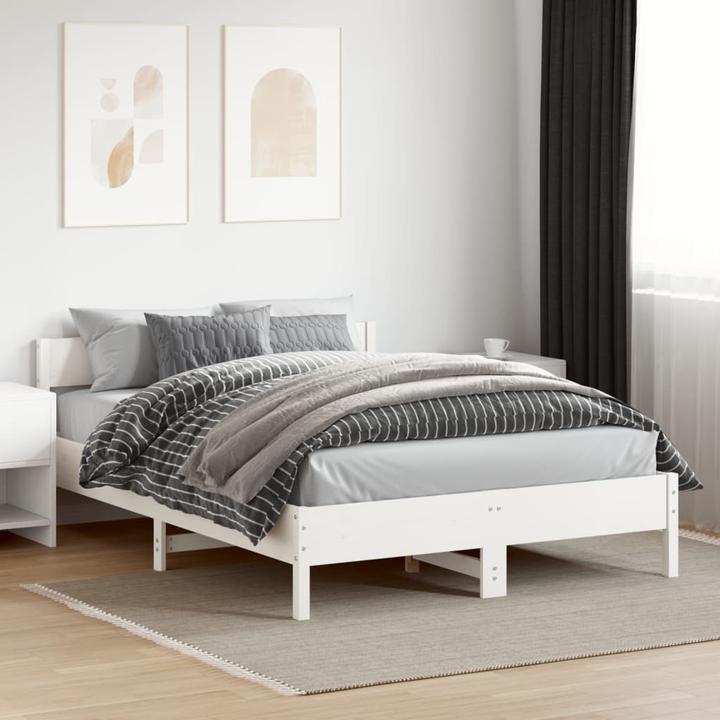 Actual product image vidaXL Bettgestell (140 x 200 cm)