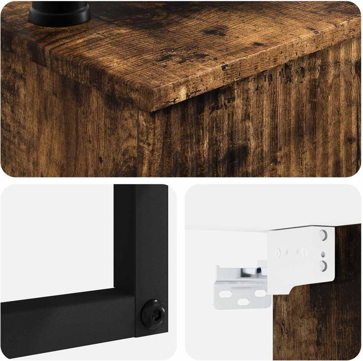 Actual product image vidaXL Wandmontiertes Waschbecken (405 mm, 410 mm)