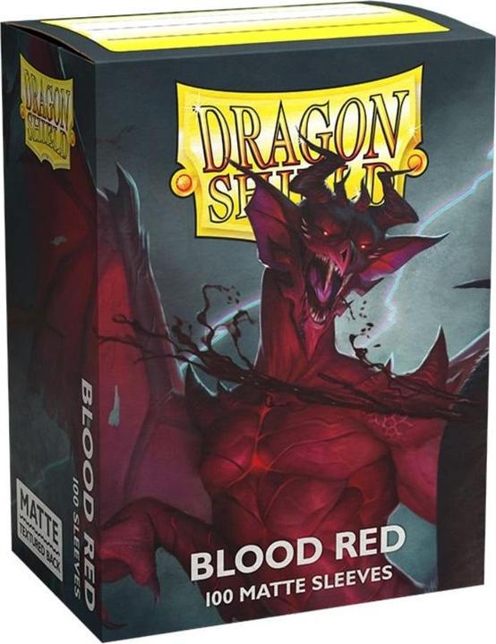 Produktbild Arcane Tinman Standard Sleeves - Matte Blood Red 'Simurag' (100 Units)
