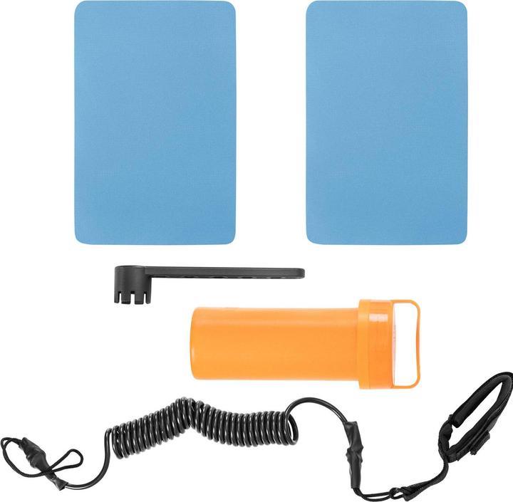 Actual product image Gymrex Inflatable paddle board - inflatable - 105 kg - light blue- double chamber - 302 x 81 x 38 cm (10'10")