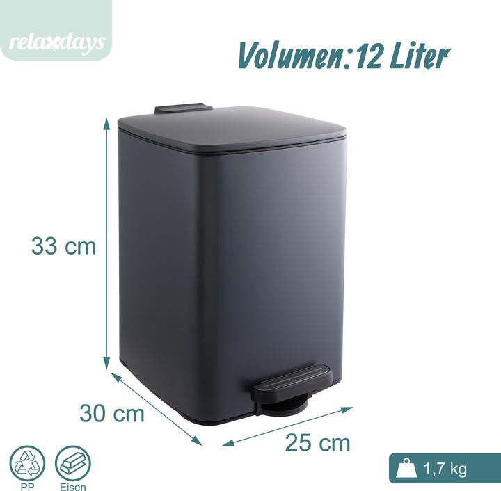 Image du produit Relaxdays poubell (14 l)