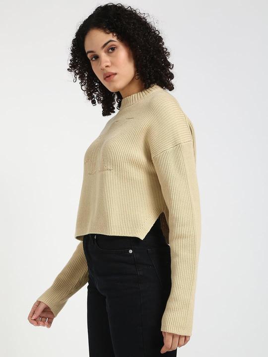 Produktbild Calvin Klein Jeans Logo-Intarsia-Regular-Pullover (XL)