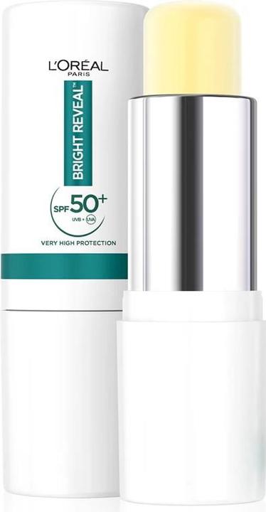 Actual product image L'Oréal Paris L'Oreal Paris Bright Reveal Daily Uv Stick Spf 50+ - 9 Ml (Sun stick, SPF 50+)