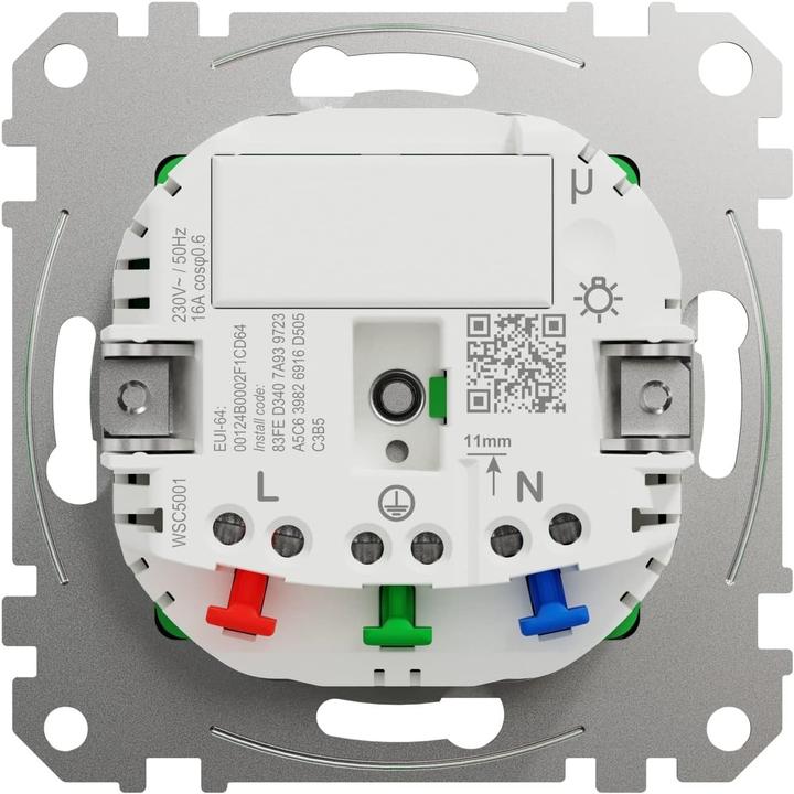 Actual product image Merten Socket outlet SCHUKO 16A System M aluminium