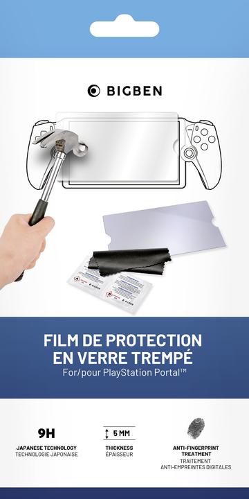 Actual product image Bigben Tempered Glass Screen Protector PS Portal Remote Player