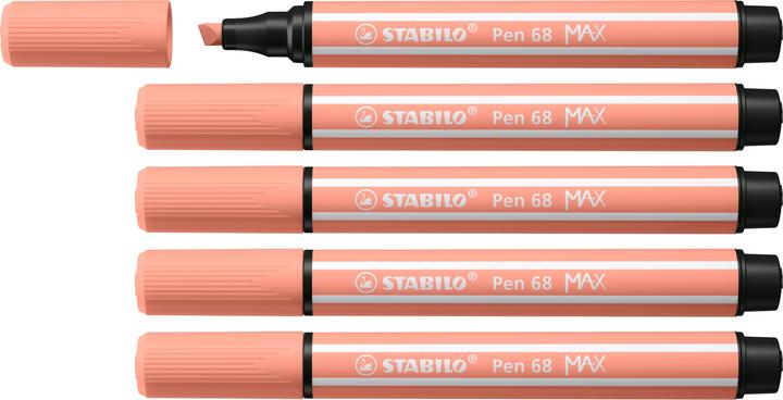 Produktbild STABILO Pen 68 MAX (Apricot, 5 x)
