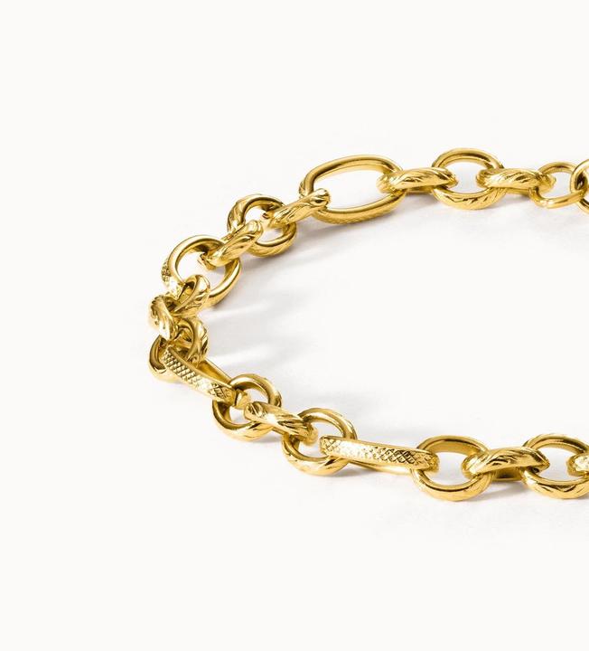 Produktbild Purelei Armband Fashion Show Silber (19 cm, Edelstahl 18K vergoldet)