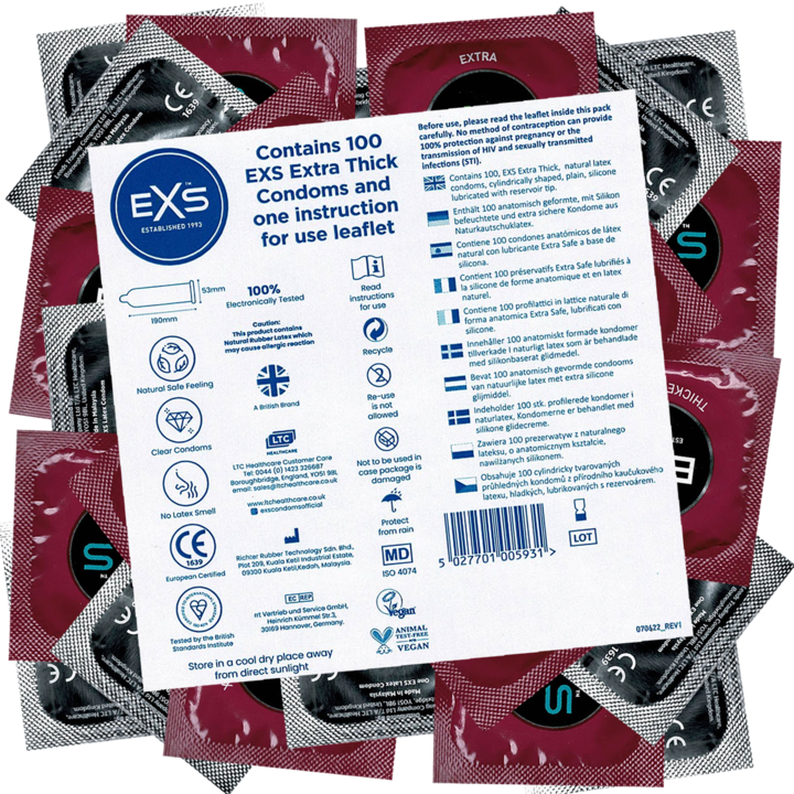 Image du produit EXS Extra épais (100 pcs)