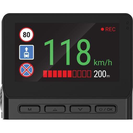 Navitel, Navigatore GPS, Videoregistratore GPS RS985 Display IPS da 3" GPS (satellitare) Mappe incluse