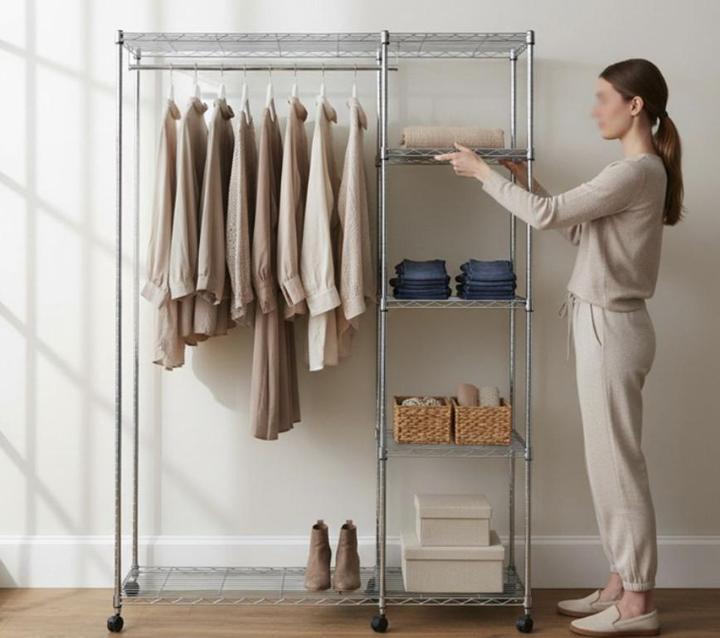 Produktbild HAKU Möbel Rollgarderobe