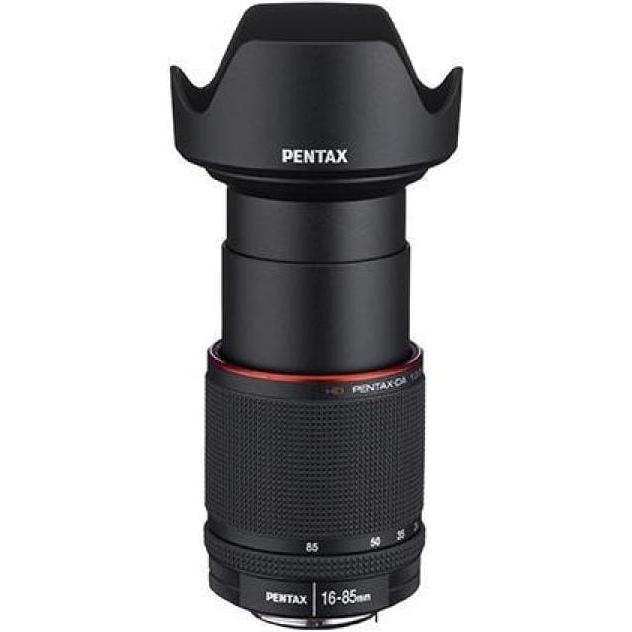 Pentax HD DA 16-85mm f/3.5-5.6 ED DC WR (Pentax K, APS-C / DX), Objektiv, Schwarz