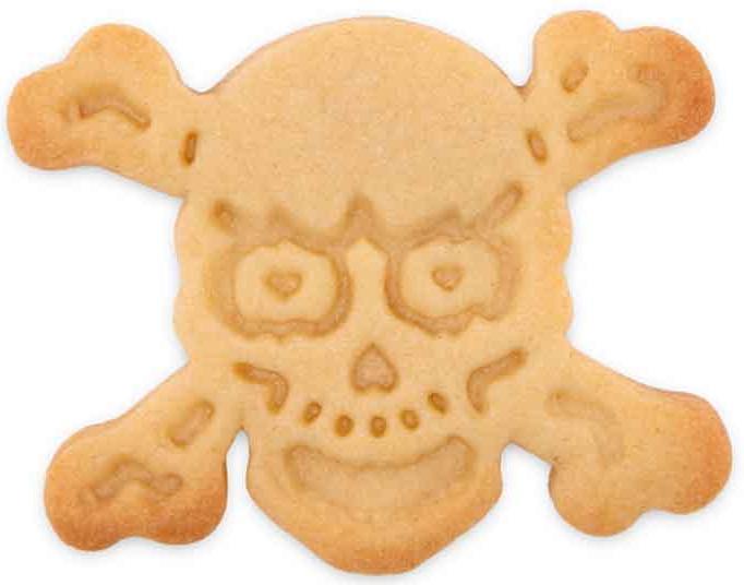 Actual product image Städter Cookie Cutter with Ejector Skull
