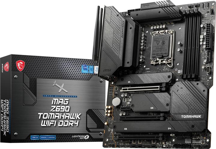 Produktbild MSI Mag Z690 Tomahawk Wifi (LGA 1700, Intel Z690 (DDR4), ATX)