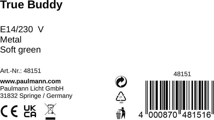 Produktbild Pauleen True Buddy (E14)